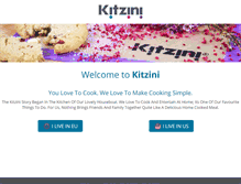 Tablet Screenshot of kitzini.com